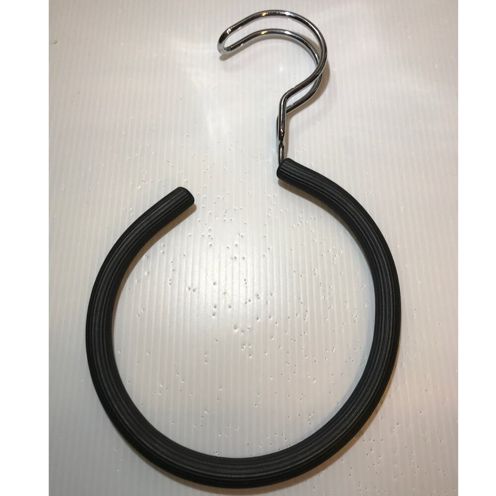 Belts Scarves Neckties Black Metal Clothes Hanger Organizer